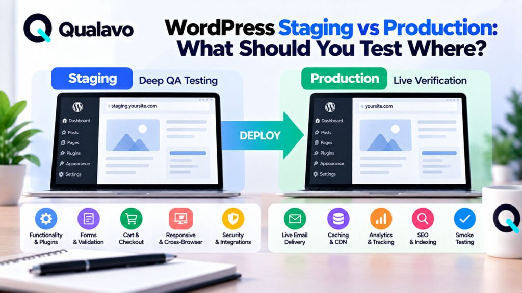 WordPress Staging vs Production: What Should You Test Where?